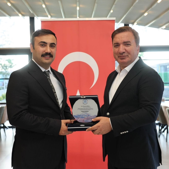 Erzincan Cumhuriyet Başsavcısı Değerli için veda programı düzenlendi