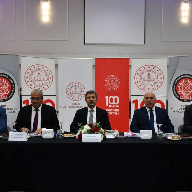 Çorum'da Ortaöğretim İl Değerlendirme Toplantısı yapıldı