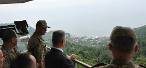 Artvin Valisi Ergün'den Gürcistan sınır karakollarında denetim