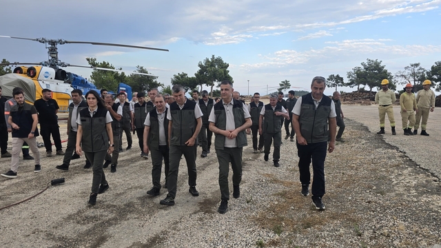 Mersin'de orman yangınlarına karşı teyakkuz vurgusu