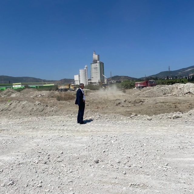 Söke'de 40 derslikli meslek lisesinin yapımı sürüyor