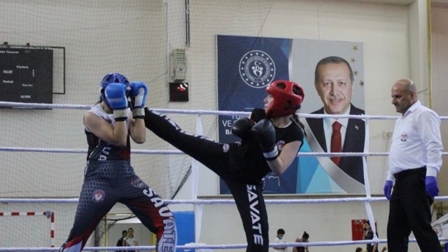 Çankırılı genç sporcular, savate sporunda başarılarıyla göz dolduruyor