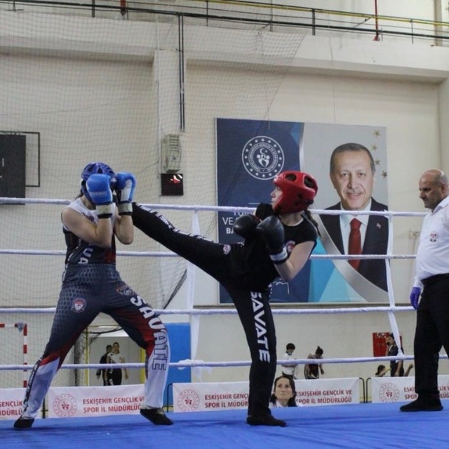 Çankırılı genç sporcular, savate sporunda başarılarıyla göz dolduruyor