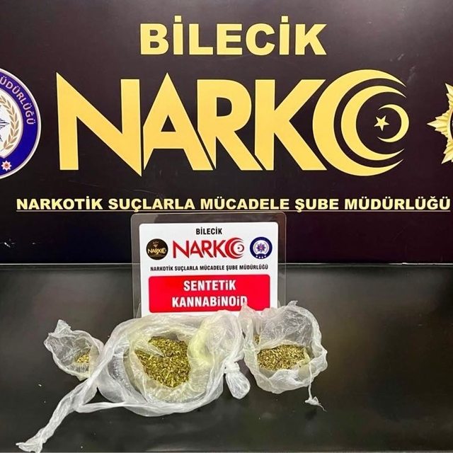 Bilecik'te uyuşturucu operasyonu: 2 şüpheli yakalandı