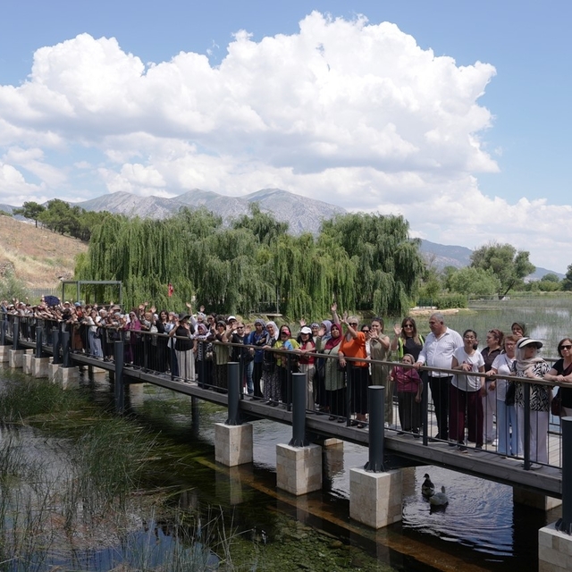Kırsaldaki kadınları Denizli'nin değerleriyle buluşuyor