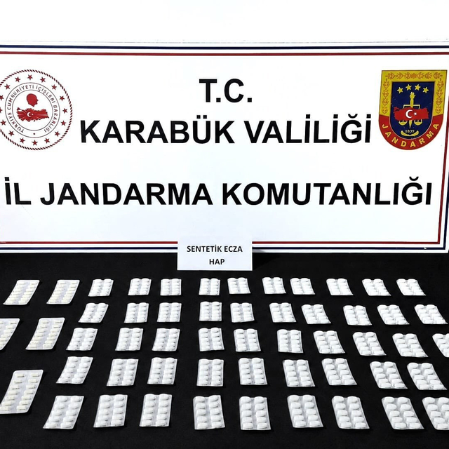 Karabük'teki uyuşturucu ve sahte alkol operasyonlarında 3 şüpheli yakalandı