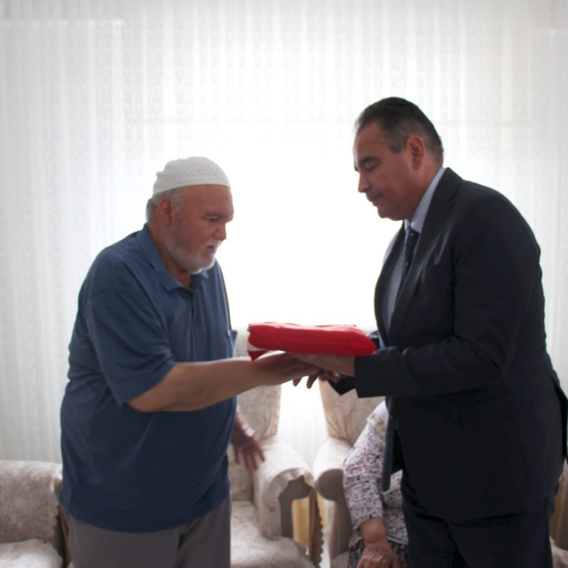 Kırklareli Cumhuriyet Başsavcısı Taşkoparan'dan, 15 Temmuz Gazisi Altıntaş'...