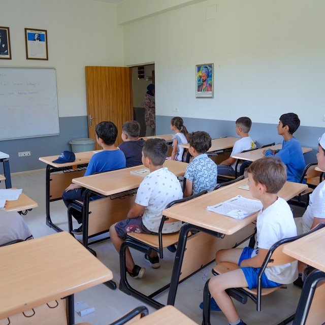 Erbaa'da çocuklar, yaz tatilini Kur'an kursunda değerlendiriyor