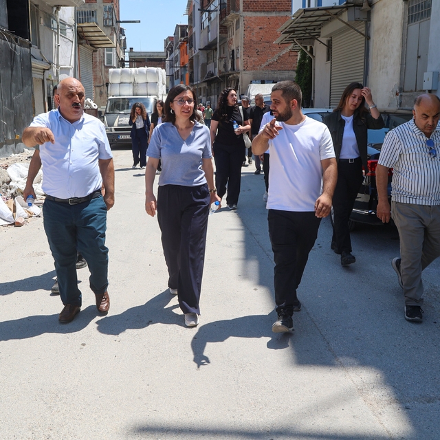 Başkan Vekili Özkan, sanayi sitesi esnafını ziyaret etti