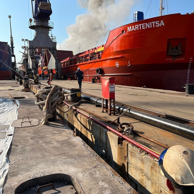 Yalova'da tersanedeki gemide patlama