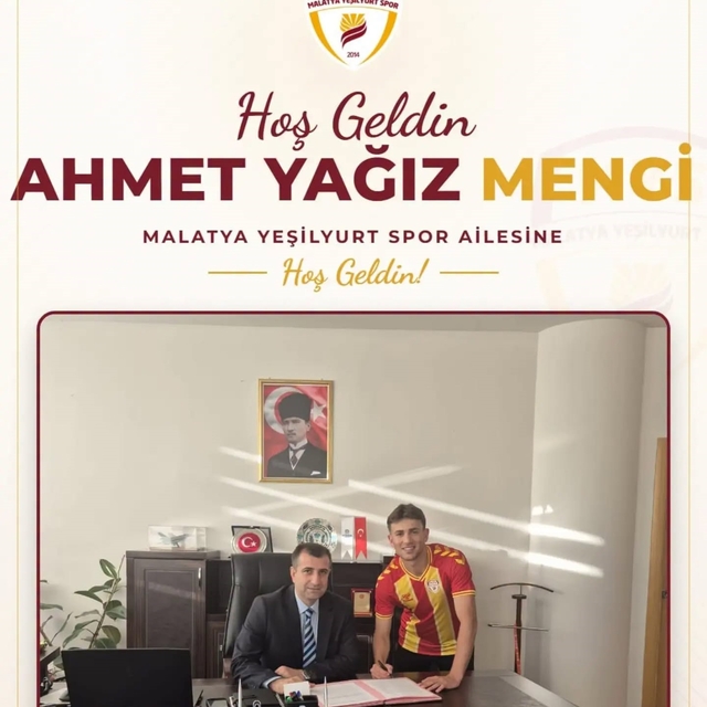 Malatya Yeşilyurt Spor, Ahmet Yağız Mengi'yi renklerine bağladı