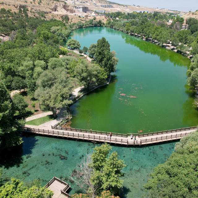 Malatya Turgut Özal Tabiat Parkı ziyaretçilerini ağırlıyor