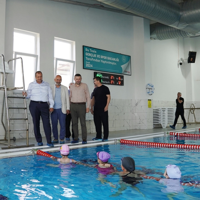 İznik Belediyesi yaz yüzme kursları 506 öğrenciyle başladı
