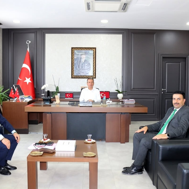 Yeşilay Tekirdağ Şube Başkanı Soykırlı'dan Kaymakam Gürdal'a ziyaret