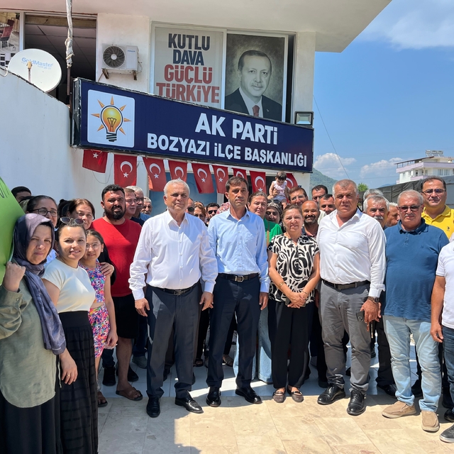 AK Parti Mersin Milletvekili Hasan Ufuk Çakır'dan Bozyazı'ya ziyaret