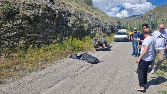 İspir'de kahreden kaza: ATV'den düşen şahıs hayatını kaybetti