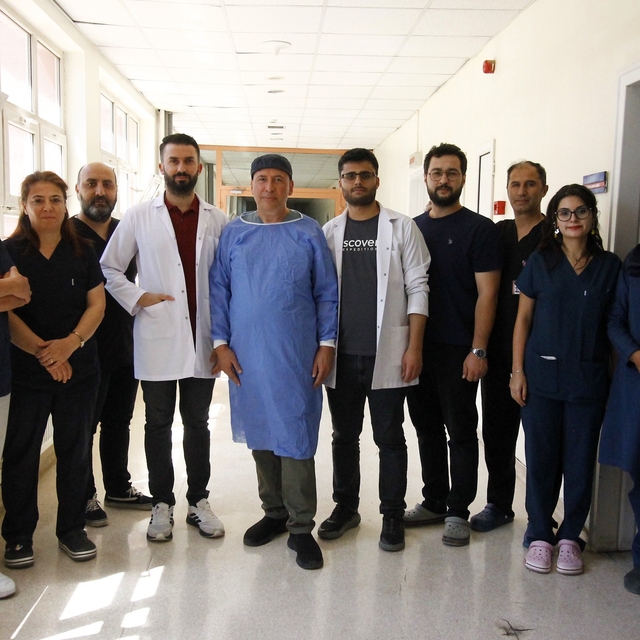 GAÜN Hastanesi'nde karaciğer tümörü tedavisinde bir ilk