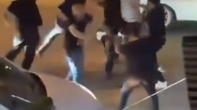 Alacak kavgası kamerada; 3 yaralı, 11 gözaltı