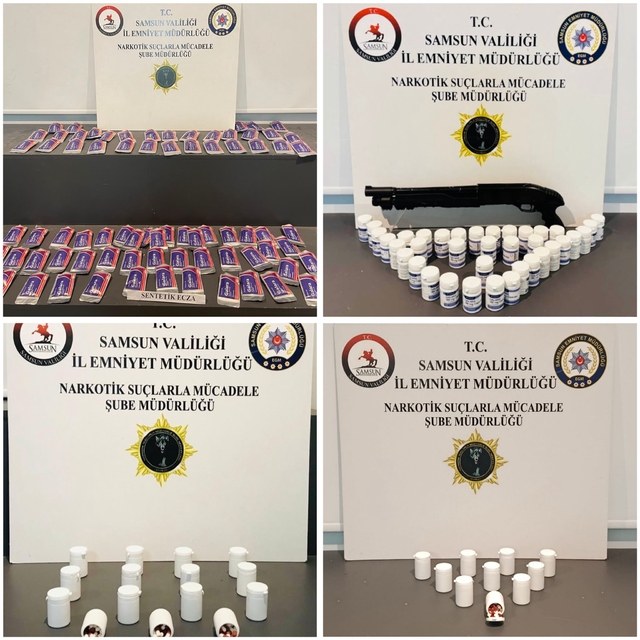 Samsun'da uyuşturucu operasyonunda 6 şüpheli yakalandı
