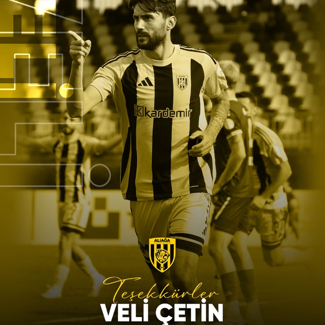 Aliağa FK'dan Veli'ye veda