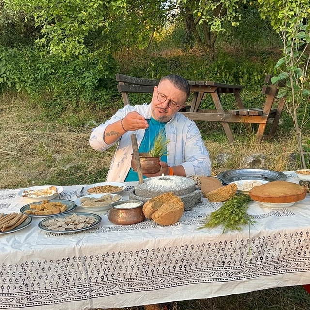 "Buz Adam Ötzi"nin midesindeki siyezi merak eden ünlü şef, Kastamonu'da 12...