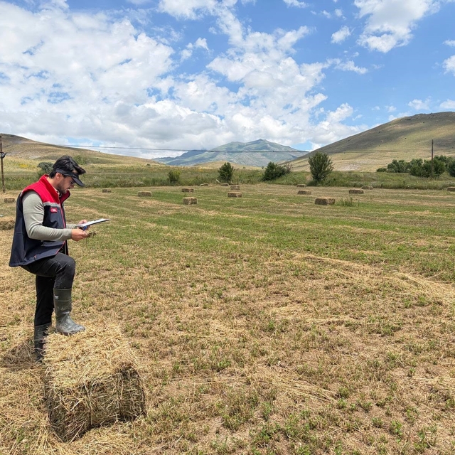 Bayburt'ta ürün tespit çalışmaları sürüyor