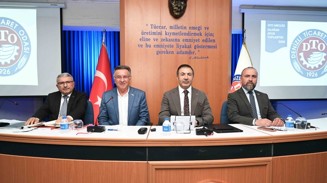 DTO Başkanı Erdoğan: "Denizli'miz üretmeye, ihracat yapmaya ve büyümeye devam ediyor"