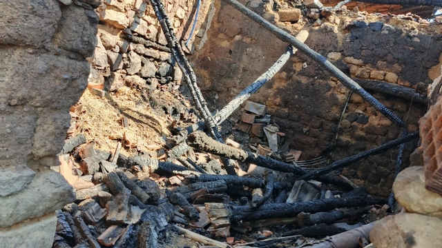 Kırıkkale'de müstakil evde çıkan yangın söndürüldü