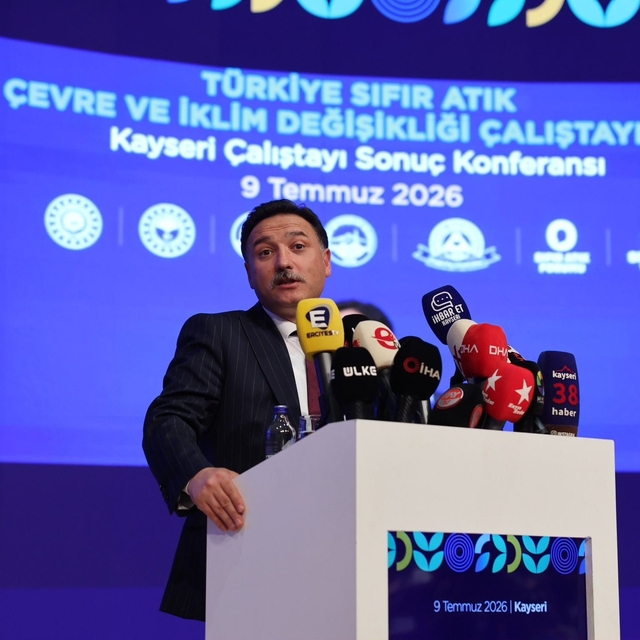 Vali Çiçek: "Yeşil Mutabakat ve sıfır atıkla ilgili çalışmalar bizim şehrim...