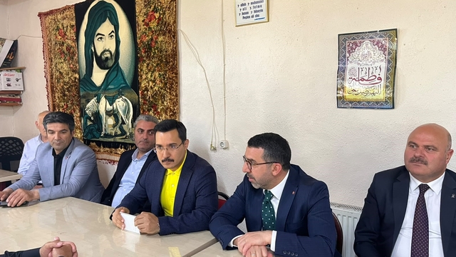 Milletvekili Çalkın Akyaka'da muhtarlar ve vatandaşlarla buluştu