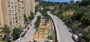 Karabük'te Cevizkent TOKİ Tema Parkı'nda sona gelindi
