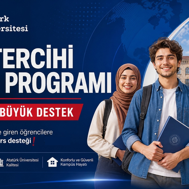 Atatürk Üniversitesinden YKS tercihlerinde başarıya büyük ödül
Dereceye gir...