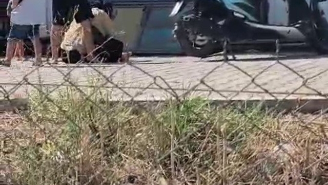 Evlatlarının gözü önünde eli bıçaklı kocasından dayak yiyen kadın şikayetçi olmadı