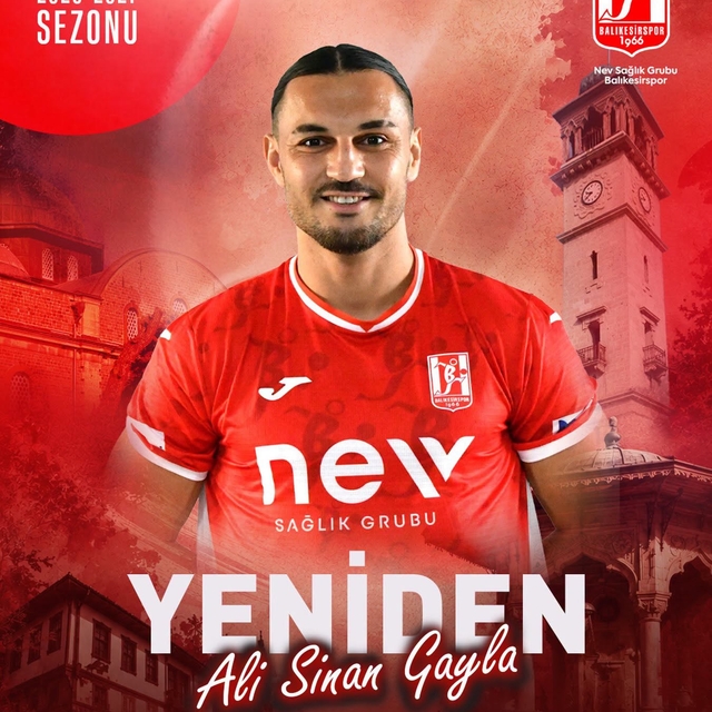 Balıkesirspor'da Ali Sinan yuvada kaldı