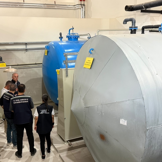 İçme Suyu Arıtma Tesisinde çevre denetimi yapıldı