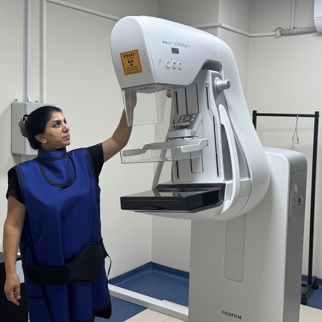 Bağlar KETEM'de mamografi cihazı hizmete başladı