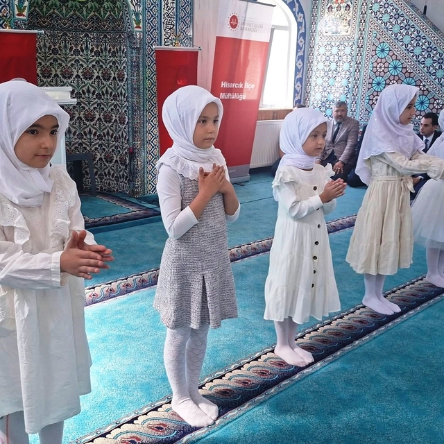 Hisarcık'ta Yaz Kur'an Kursları açılış programı düzenlendi