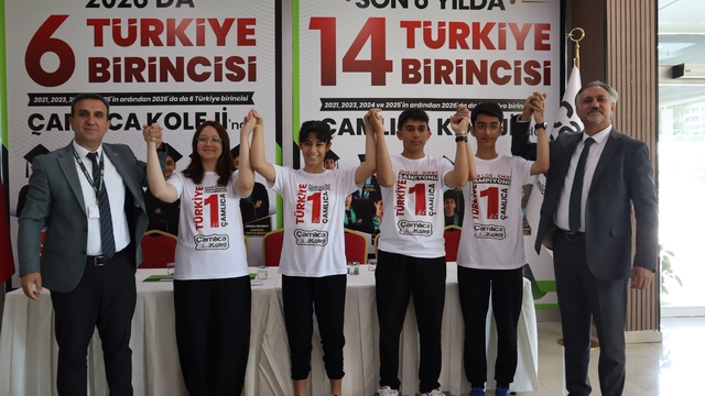 Malatya Çamlıca Koleji, 6 Türkiye birincisi çıkardı