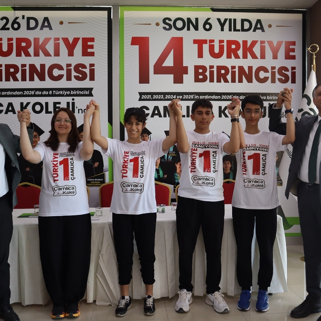 Malatya Çamlıca Koleji, 6 Türkiye birincisi çıkardı