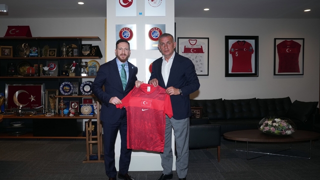 Ahmet Dal'dan TFF Başkanı Hacıosmanoğlu'na Ziyaret