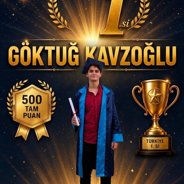 Bursa'da LGS gururu: 500 tam puan alan Göktuğ Kavzoğlu Türkiye birincisi ol...