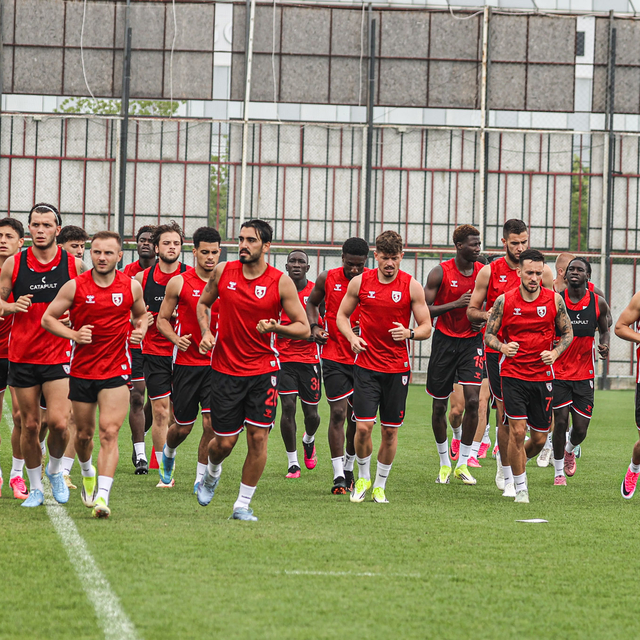 Samsunspor, yeni sezon hazırlıklarını sürdürdü