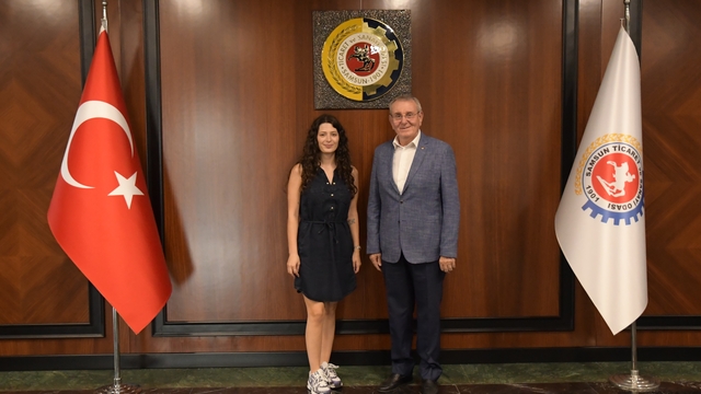 Murzioğlu'ndan Aybüke Eldemir'e tebrik