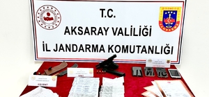 Aksaray'da tefeci operasyonu: 1 tutuklama