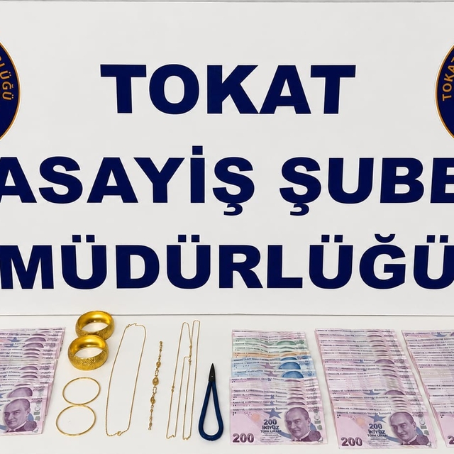 İstanbul'dan temin ettikleri sahte altınları Tokat'ta bozmak isterken yakal...
