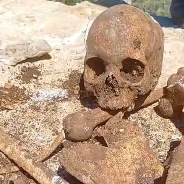 Malatya'da temel kazısında insan kemikleri bulundu