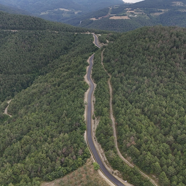 20 dakikalık mesafeyi 6 dakikaya indiren yol hizmete açıldı