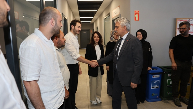 Vali Makas, Gümüşova OSB'den bilgiler aldı