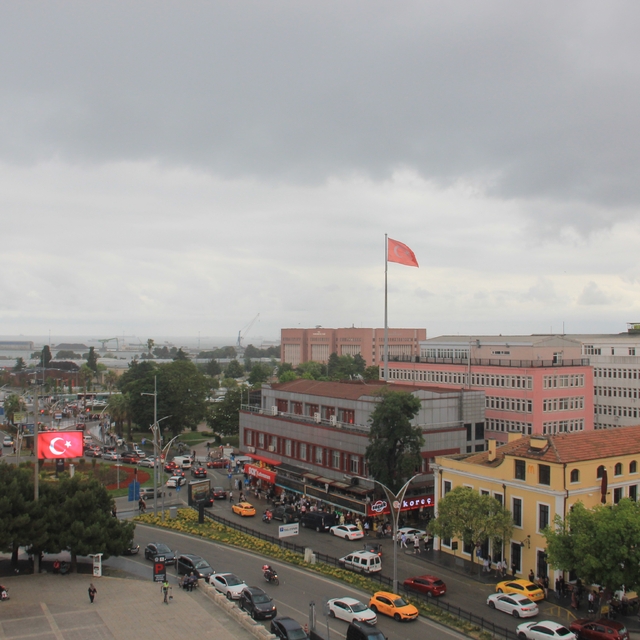 Samsun'u serinleten yağmur