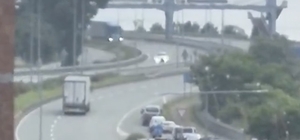 Rize'de drift yapan 2 sürücüye 301 bin lira ceza